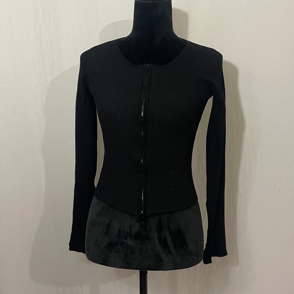 Fashionova Ribbed Zip up Jacket